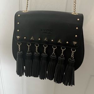 Cute fringe boho leather purse